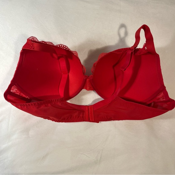 Auden Sublime Red Lace Bra 46C - Picture 2 of 5